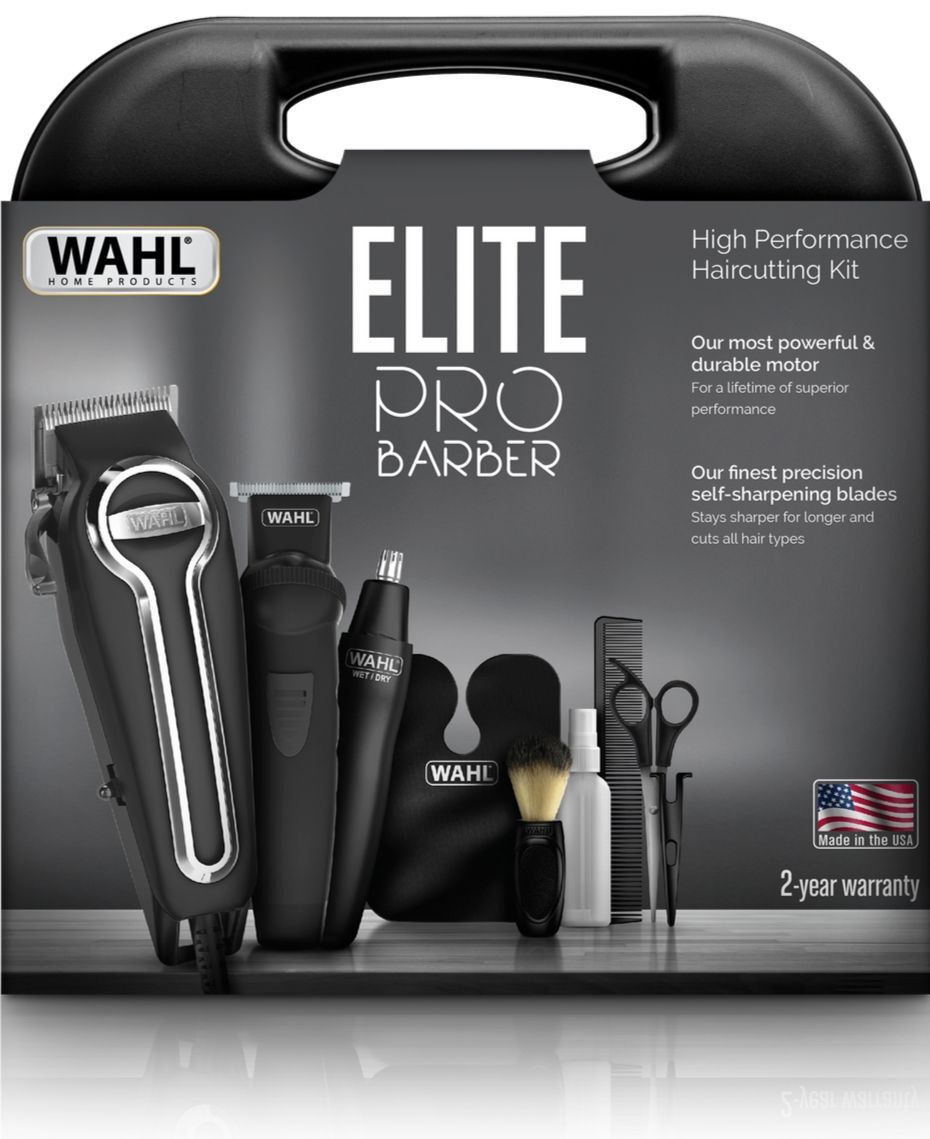 Wahl Elite Pro Barber Hair Cutting Kit Shaver Shop